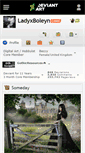 Mobile Screenshot of ladyxboleyn.deviantart.com