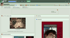 Desktop Screenshot of kassandria.deviantart.com