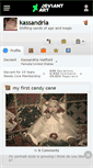Mobile Screenshot of kassandria.deviantart.com