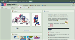 Desktop Screenshot of metallic--roses.deviantart.com