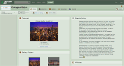 Desktop Screenshot of chicago-artists.deviantart.com