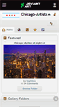 Mobile Screenshot of chicago-artists.deviantart.com