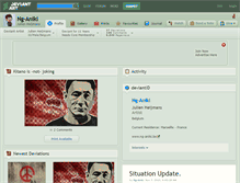 Tablet Screenshot of ng-aniki.deviantart.com