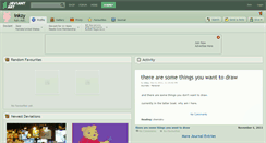 Desktop Screenshot of inkzy.deviantart.com