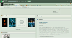 Desktop Screenshot of judgehydrogen.deviantart.com