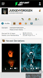 Mobile Screenshot of judgehydrogen.deviantart.com