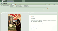 Desktop Screenshot of flavrsavr.deviantart.com