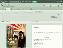 Tablet Screenshot of flavrsavr.deviantart.com
