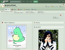 Tablet Screenshot of gawjuss-airhead.deviantart.com