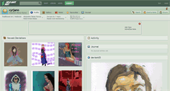 Desktop Screenshot of cyrjano.deviantart.com
