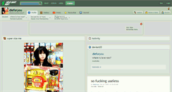 Desktop Screenshot of dieforyou.deviantart.com