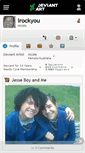 Mobile Screenshot of irockyou.deviantart.com
