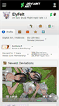 Mobile Screenshot of elyfelt.deviantart.com