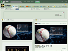 Tablet Screenshot of jsmorley.deviantart.com