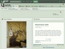 Tablet Screenshot of kayruru.deviantart.com