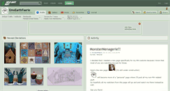 Desktop Screenshot of emoearthfaerie.deviantart.com