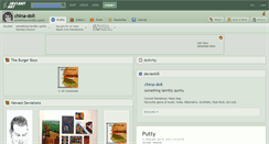 Desktop Screenshot of china-doll.deviantart.com