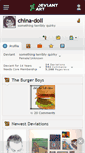 Mobile Screenshot of china-doll.deviantart.com