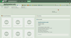Desktop Screenshot of deathtostephenwalsh.deviantart.com