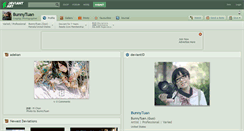 Desktop Screenshot of bunnytuan.deviantart.com
