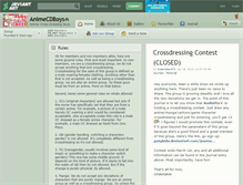 Tablet Screenshot of animecdboys.deviantart.com