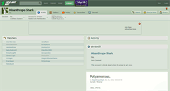Desktop Screenshot of misanthrope-shark.deviantart.com