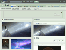 Tablet Screenshot of geistig.deviantart.com