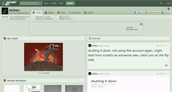 Desktop Screenshot of mcdraw.deviantart.com
