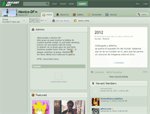 Tablet Screenshot of mexico-df.deviantart.com