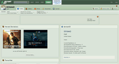 Desktop Screenshot of dogmad.deviantart.com