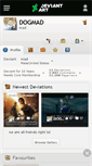Mobile Screenshot of dogmad.deviantart.com