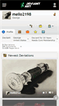Mobile Screenshot of mello2198.deviantart.com