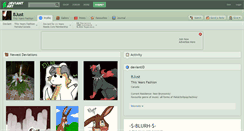 Desktop Screenshot of bjust.deviantart.com