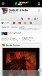 Mobile Screenshot of diablo123456.deviantart.com