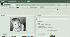 Desktop Screenshot of masterlupa.deviantart.com