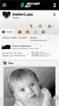 Mobile Screenshot of masterlupa.deviantart.com