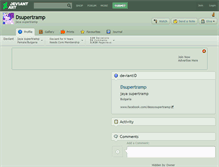 Tablet Screenshot of dsupertramp.deviantart.com