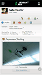 Mobile Screenshot of gatemaster.deviantart.com