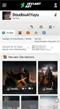 Mobile Screenshot of doudouaiyuyu.deviantart.com