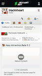Mobile Screenshot of blackkheart.deviantart.com