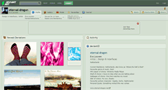 Desktop Screenshot of eternal-dragon.deviantart.com