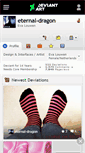 Mobile Screenshot of eternal-dragon.deviantart.com