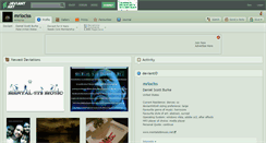 Desktop Screenshot of mrlociss.deviantart.com