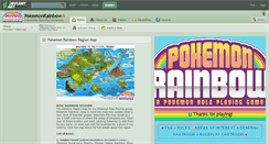 Desktop Screenshot of pokemonrainbow.deviantart.com