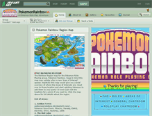 Tablet Screenshot of pokemonrainbow.deviantart.com