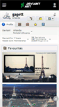 Mobile Screenshot of gagett.deviantart.com