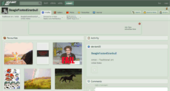 Desktop Screenshot of beaglefootedgranbull.deviantart.com