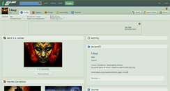 Desktop Screenshot of l-louy.deviantart.com