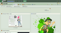 Desktop Screenshot of drewdini.deviantart.com