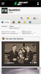 Mobile Screenshot of facebitch.deviantart.com